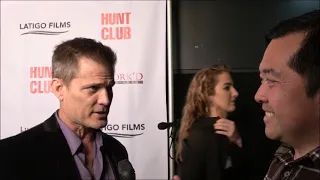 Casper Van Dien Carpet Interview at Hunt Club Premiere