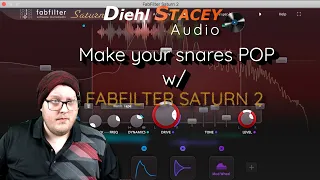 Make your rock and metal snares POP in a mix, with Fabfilter Saturn 2!