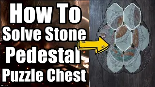 Resident Evil 4 Remake How To Solve Stone Pedestal Puzzle Chest - All Hexagon Piece Locatons Guide