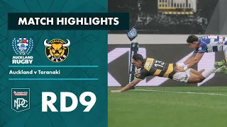 Bunnings NPC 2022 | Round 9 Highlights | Auckland v Taranaki