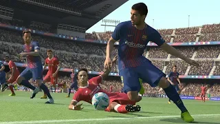 PES 2019 OFFICIAL GAMEPLAY DEMO: FC Barcelona Vs FC Liverpool 2019 HD Who win???