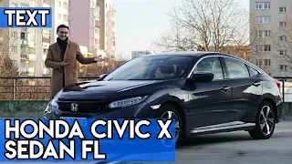 Test Honda Civic X Sedan FL 1.5 VTEC Turbo 182 KM: Niepotrzebny lifting - #297 Jazdy Próbne