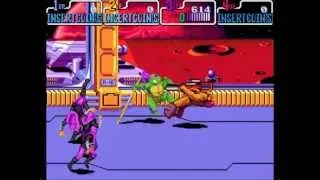 TMNT: Turtles in Time arcade (UAA) - 1 credit completion with Donatello