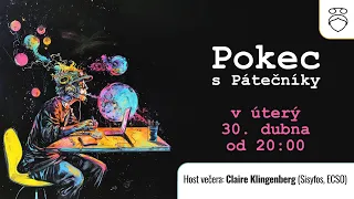 Pokec s Pátečníky (duben 2024) - host Claire Klingenberg (ECSO, ČKS Sisyfos) - pouze online