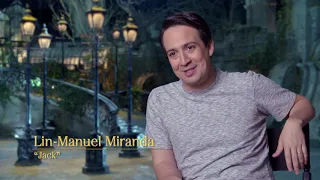 EXCLUSIVE! Mary Poppins green screen with Lin Manuel-Miranda