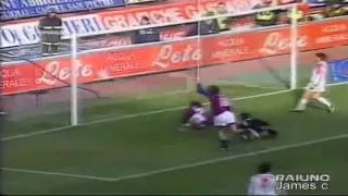 Serie A 1998-1999, day 20 Bologna - Bari 3-1 (Knudsen, Signori, K.Andersson, Kolyvanov)