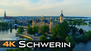 SCHWERIN 🇩🇪 4K Drone Aerial Drohne | Hamburg Mecklenburg Vorpommern Germany Deutschland