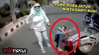 UNTUNG ADA KAMERA! Aksi GAGAL Modus Pemerasan Pura-Pura Tertabrak