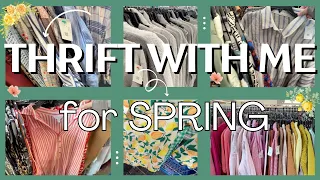 Thrift Shopping for Spring Clothes and Home Decor / wardrobe refresh