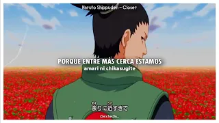 『AMV』 Naruto Shippuden OP.4 |「Closer」— Joe Inoue 【Sub. Español + Romaji】
