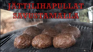 Jättilihapullat savustamalla!!