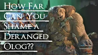 Shadow of War: Middle Earth™ Unique Orc Encounter & Quotes #17 SHAMING THIS OLOG TILL HE GO INSANE!!