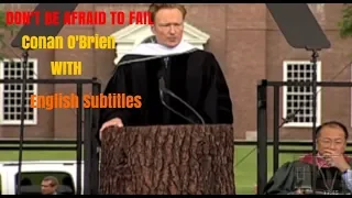 ENGLISH SPEECH | Conan O'Brien's Dartmouth Commencement Speech 2011 (English Subtitles)