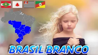 Top States with more WHITE in Brazil - [2021 Census]