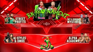 The Mysterios vs Alpha Academy (RK-BRO-Nament Tag Team - Full Match)