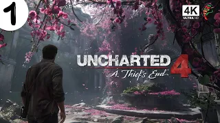UNCHARTED 4 (PS5) 4K 60FPS HDR VRR Gameplay - (PART 1)