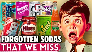 22 Forgotten Sodas.. We Want Back!