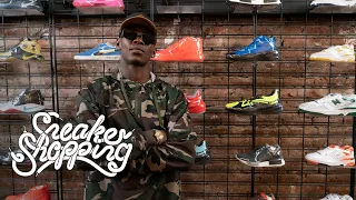 Israel Adesanya Goes Sneaker Shopping With Complex