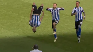 The Greatest Wembley Final Goal (that never was) & what a celebration! Will Vaulks #swfc