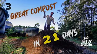 MAGNIFICENT COMPOST IN 21 DAYS!