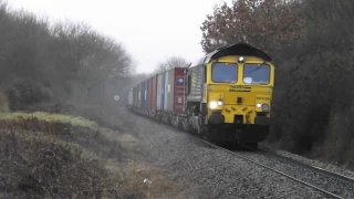 Trains at Trimley