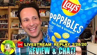 Poppables® | SEA SALT & VINEGAR Review 🌊🧂| Livestream Replay 2.28.20 | Peep THIS Out!