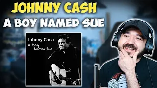 JOHNNY CASH - A Boy Named Sue | FIRST TIME HEARING REACTION