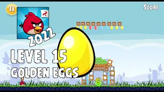 Angry Birds (2022) | Golden Eggs | Level 15 | Walkthrough