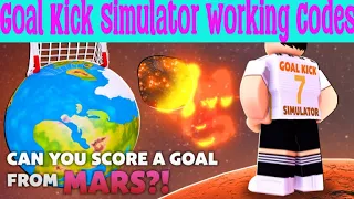 Codes Goal Kick Simulator