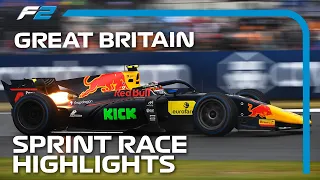 F2 Sprint Race Highlights | 2023 British Grand Prix