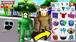 HOW TO TURN INTO Garten of BanBan 4  Monsters in Roblox Brookhaven 🏡RP !