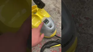 Karcher steam cleaner Asmr