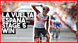 La Vuelta 2022 | Marc Soler wins stage 5