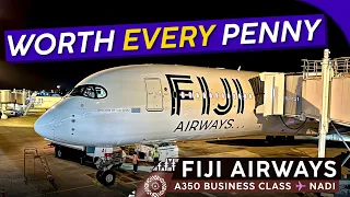 FIJI AIRWAYS A350 BUSINESS CLASS 🇦🇺⇢🇫🇯【4K Trip Report Sydney to Nadi】Fabulous Airline!