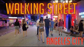 NIGHT LIFE IN ANGELES CITY. WALKING STREET. PHILIPPINES