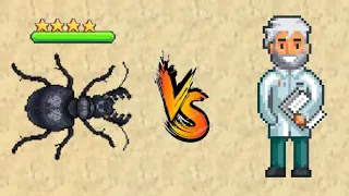 poket ants, проверяю ряльно ли пройти одним существом доктора зани жук скакун мантикора