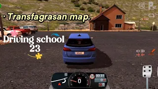 Driving school simulator | Gameplay | Mountain map | beautiful scenery