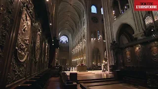 Secret visit of Notre-Dame roof and frame (English) - Toute L'Histoire