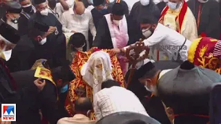എട്ടു ഘട്ടങ്ങളായി നടന്ന കബറടക്ക ശുശ്രൂഷയുടെ ഒടുവിൽ  വിടവാങ്ങൽ ചടങ്ങ്  | Catholic Bava | Funeral