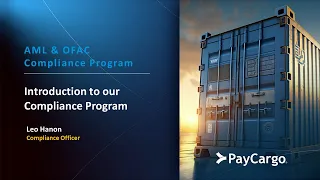 AML OFAC Compliance Program Introduction Video