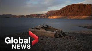 Severe drought leads to grim discoveries in Lake Mead