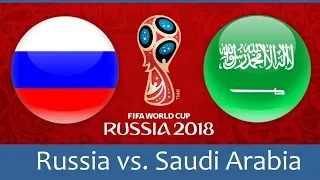 Russia vs Saudi Arabia 5-0 Highlights and All Goals 14/06/2018