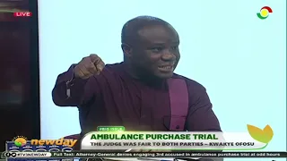 #TV3NewDay: Ambulance Purchase trial - Third accused alleges coercion by AG to implicate Ato Forson