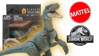 Hammond Collection Velociraptor Blue REVIEW | Jurassic World Hammond Collection | Mattel Jurassic