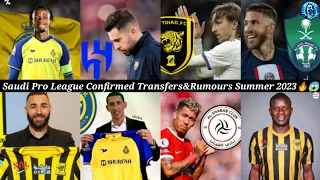 Saudi Pro League Latest Confirmed Transfers&Rumours Summer 2023 Ft Benzema,Hazard,Zaha🔥😱