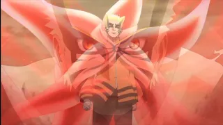 Naruto Modo BARYON vs Isshiki luta Completa Boruto EP (218 219 220)