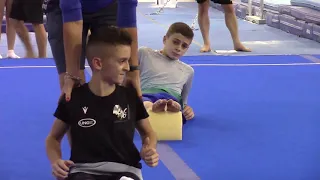 EUROPEAN GYMNASTICS MAG JUNIOR TRAINING CAMP THESSALONIKI 2021 - CHOREOGRAPHY - legs