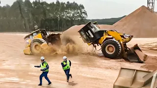 World's Dangerous Idiot Bulldozer Operator Skills, Biggest Heavy Equipment Machines Working Fails