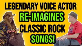 Legendary Voice Actor & Rock Star On Reimagining Classic Rock Hits | Professor of Rock