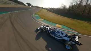 Racing Drone vs F1 Car